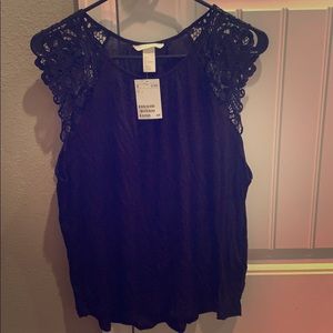 Back Embroidered Sleeve Shirt
